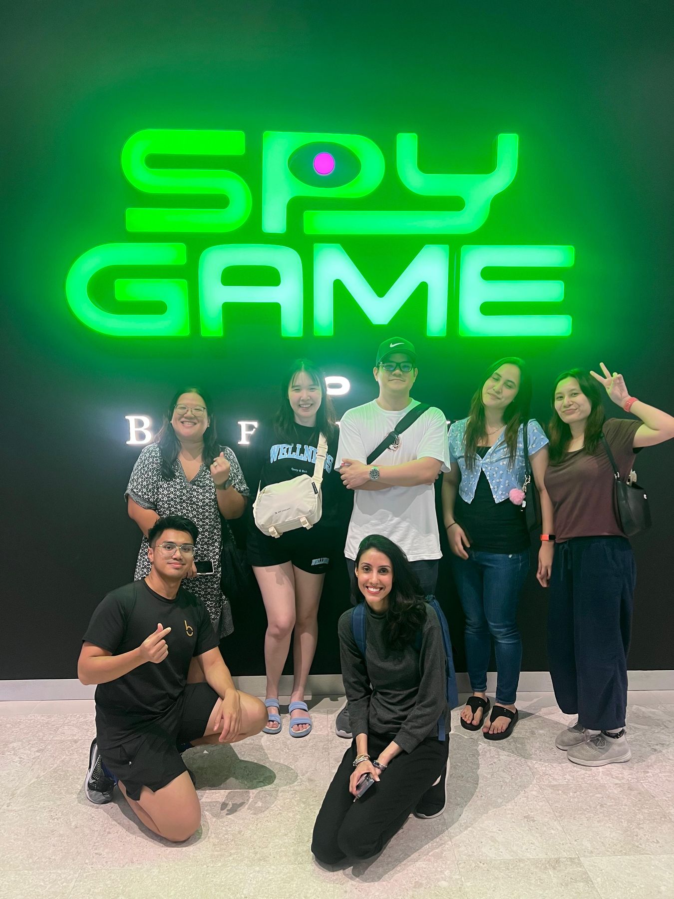 An off-property escape-room night at Spy Game